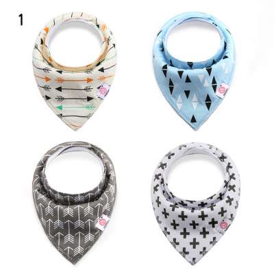 Wholesale Oem Custom Print Logo Double Deck Cotton  Tarten Plaid Soft Dog Bandana